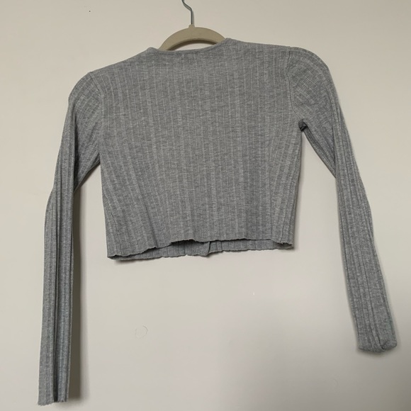 TWO FOR ONE BUNDLE- Two Sweater crop tops from Garage - Picture 5 of 10